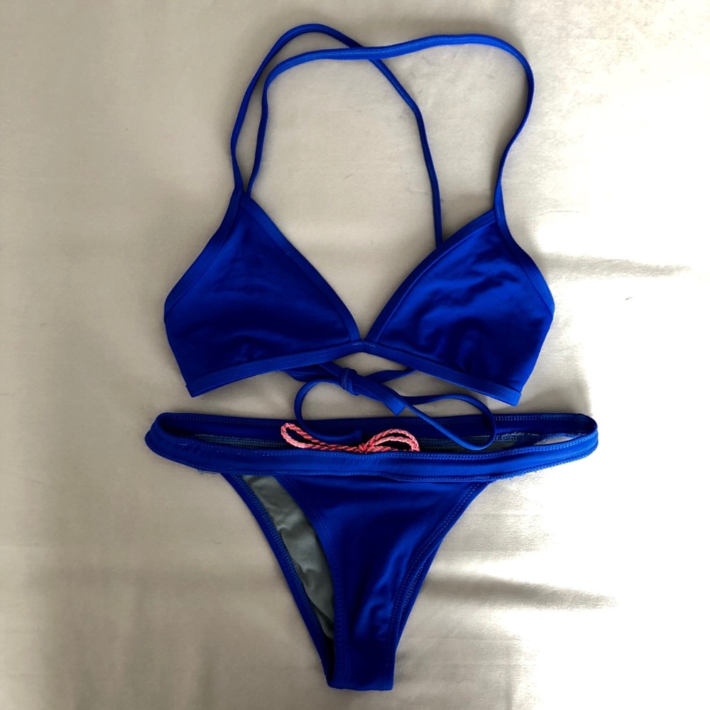 Jolyn Blueberry Blue 2 Piece Bikini